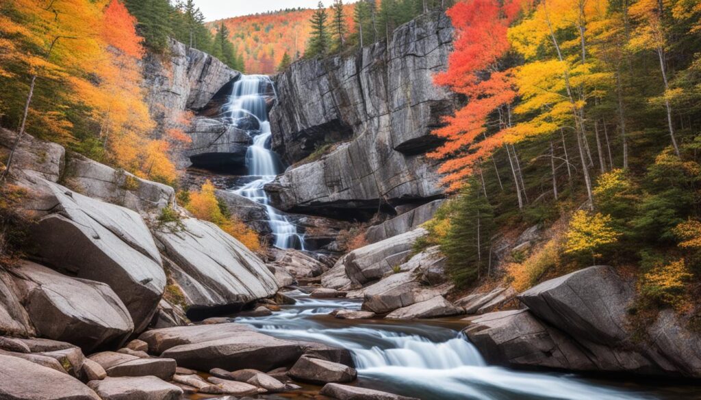 Flume Gorge in New Hampshire